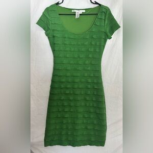Max Studio Vibrant Green Dress